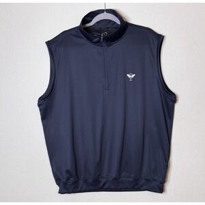 Zero Restriction Golf Vest Mens XL Tour Series 1/4 Zip Performance 1910‎ Logo